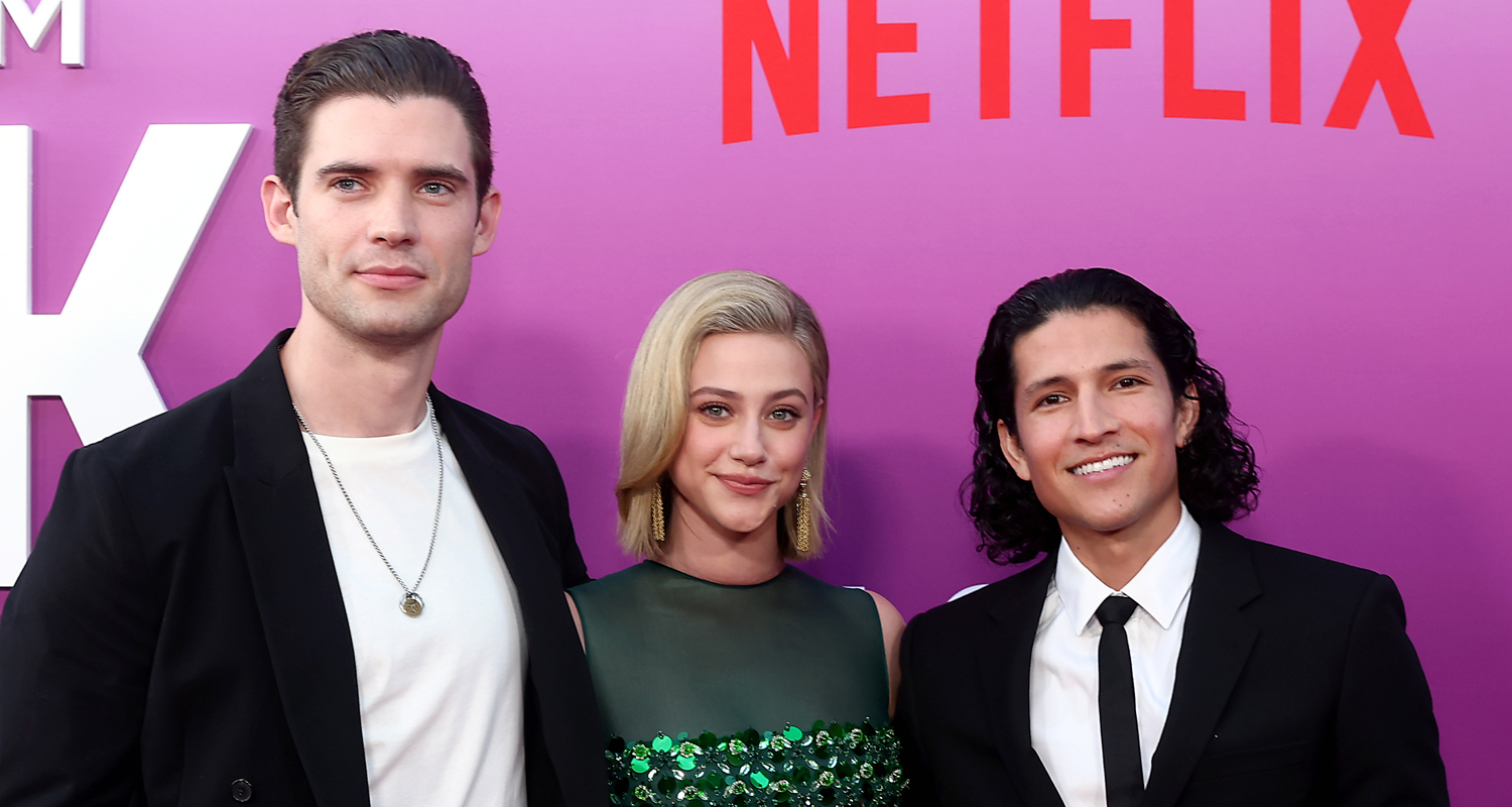 Lili Reinhart & Her Leading Men David Corenswet & Danny Ramirez Attend ‘Look Both Ways’ Premiere
