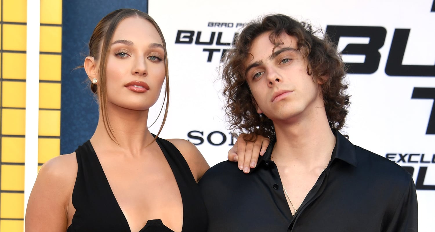 Maddie Ziegler & Eddie Benjamin Make Red Carpet Debut at ‘Bullet Train’ LA Premiere