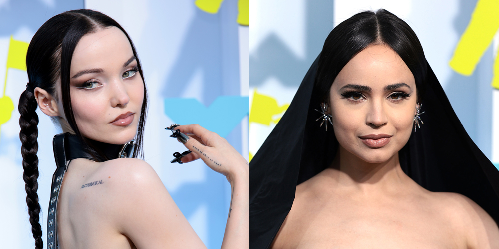 Dove Cameron & Sofia Carson Arrive for MTV VMAs 2022 – See the Pics!