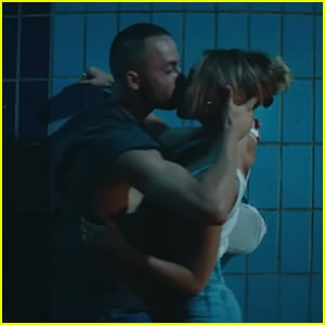 Alexis Ren Shares Steamy Kiss with Mojean Aria In 'The Enforcer' Trailer - Watch Now!