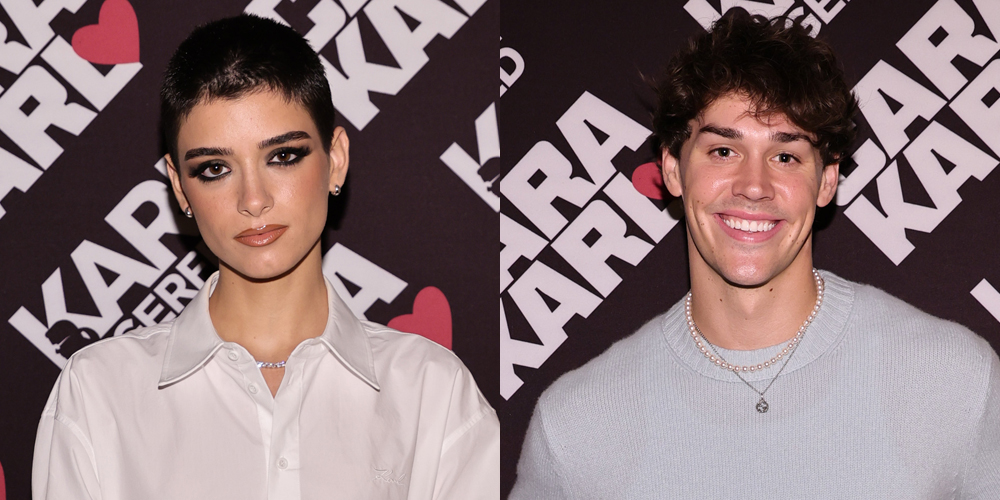 Dixie D’Amelio & Noah Beck Attend Karl Lagerfeld x Cara Delevingne Event at NYFW