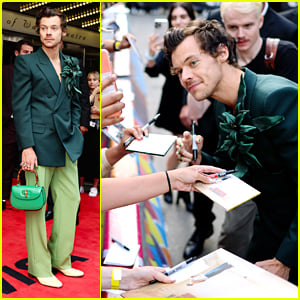 Harry Styles Doesn't Miss The Fans During 'My Policeman' Premiere During TIFF