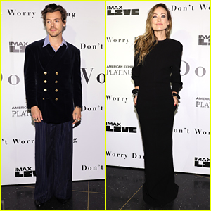 Harry Styles & Olivia Wilde Step Out for 'Don't Worry Darling' New York Premiere - See the Photos!