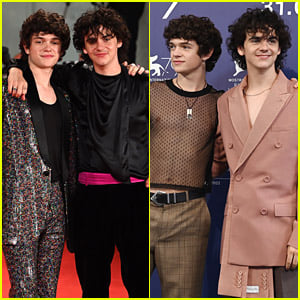 Jack Dylan Grazer & Noah Jupe Have Fun at 'Dreamin' Wild' Premiere & Photo Call at Venice Film Festival