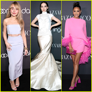 Sabrina Carpenter, Dove Cameron & More Attend Harper's Bazaar's Global Icons Party