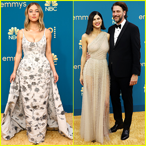 The White Lotus' Sydney Sweeney & Alexandra Daddario Arrive for the Emmys