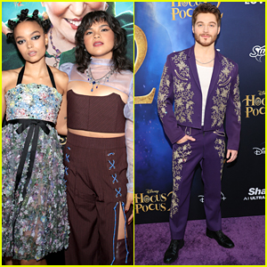 Whitney Peak, Belissa Escobedo, Froy Gutierrez & More Attend 'Hocus Pocus 2' Premiere