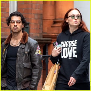 Sophie Turner Decides to 'Choose Love' During London Outing with Joe Jonas (Photos)