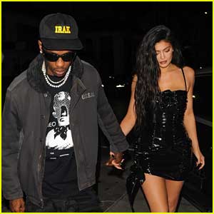 Kylie Jenner & Boyfriend Travis Scott Step Out for Date Night at Craig's!