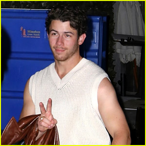 Nick Jonas Heads Out For Dinner In West Hollywood