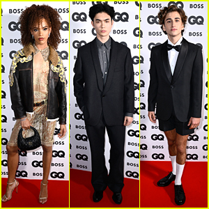 Heartstopper's Yasmin Finney, William Gao & Sebastian Croft Attend GQ Men of the Year Awards