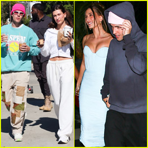 Hailey & Justin Bieber Head Out For Coffee Before a Night on the Town