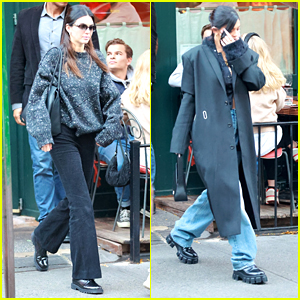 Kendall Jenner Steps Out For A Lunch Date With Sister Kylie in New York