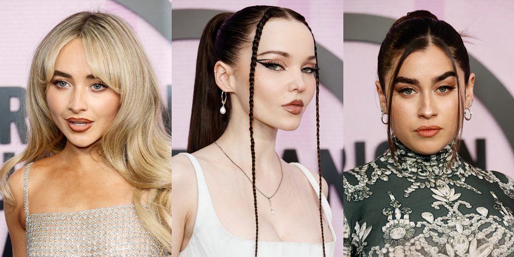 Sabrina Carpenter, Dove Cameron & Lauren Jauregui Attend American Music Awards