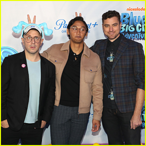 Steve Burns, Josh Dela Cruz & Donovan Patton Attend 'Blue's Big City Adventure' Premiere