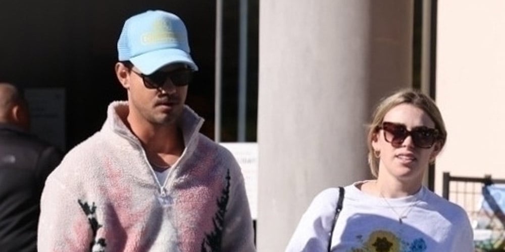 Newlyweds Taylor Lautner & Tay Dome Bundle Up For Shopping Trip After Honeymoon