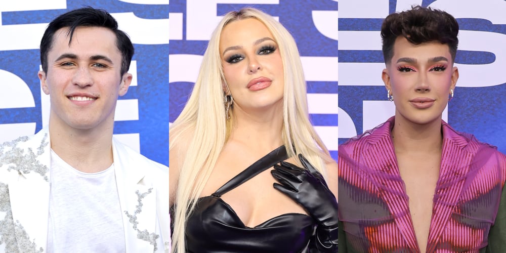 Chris Olsen, Tana Mongeau & James Charles Attend People’s Choice Awards