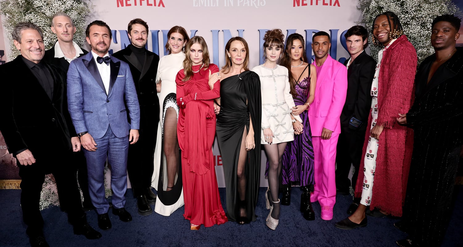Lily Collins, Ashley Park & More Attend ‘Emily In Paris’ Screening In NYC Ahead of Season 3 Debut