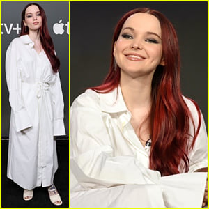 Dove Cameron Shows Off Red Hair at 'Schmigadoon!' TCA Panel