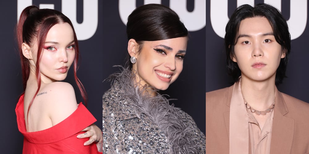 Dove Cameron, Sofia Carson & Suga Among Singers at Valentino Fashion Show