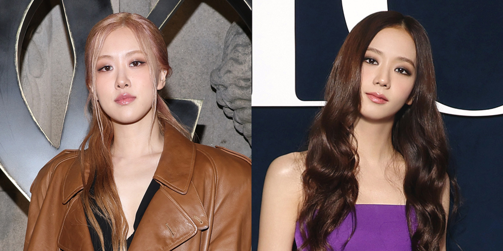 BLACKPINK’s Jisoo & Rosé Hit Up Separate Paris Fashion Week Shows