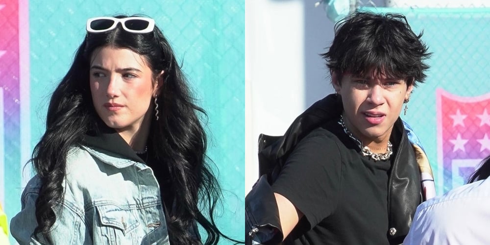 Charli D’Amelio & Landon Barker Attend Super Bowl in Arizona With Her Mom