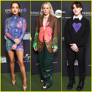Isabela Merced, Renee Rapp & Johnny Orlando Attend Universal Music Group's Grammys After Party
