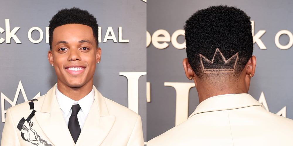 Jabari Banks Shaves ‘Bel-Air’ Crown Logo Into Back of Head for Season 2 Premiere