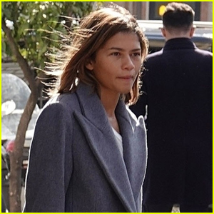 Zendaya is Fresh-Faced While Out & About in Rome