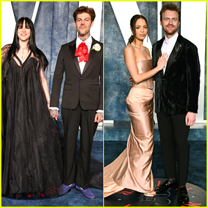 Billie Eilish & Jesse Rutherford Couple Up at Vanity Fair Oscars Party