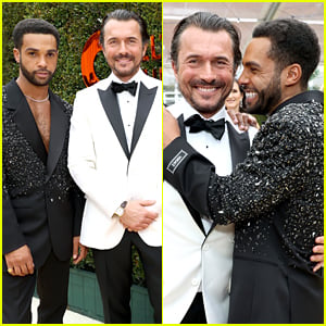 'Emily In Paris' Stars Lucien Laviscount & William Abadie Meet Up at Oscars Party