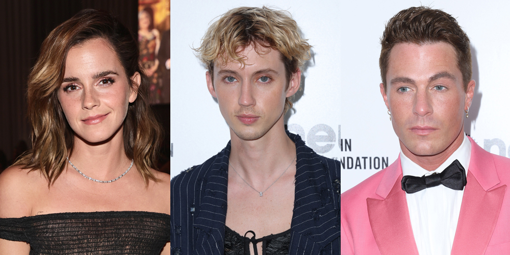 Emma Watson, Troye Sivan, Colton Haynes & More Attend Elton John AIDS Foundation’s Oscars Party
