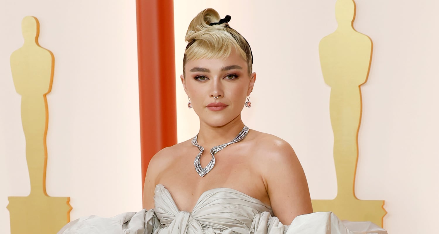 Florence Pugh Wears Shorts While Arriving for the Oscars 2023