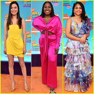 iCarly's Miranda Cosgrove, Laci Mosley & Jaidyn Triplet Step Out for Kids' Choice Awards