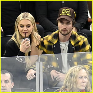 Kelsea Ballerini Holds Hands with Boyfriend Chase Stokes While Attending Hockey Game in NYC