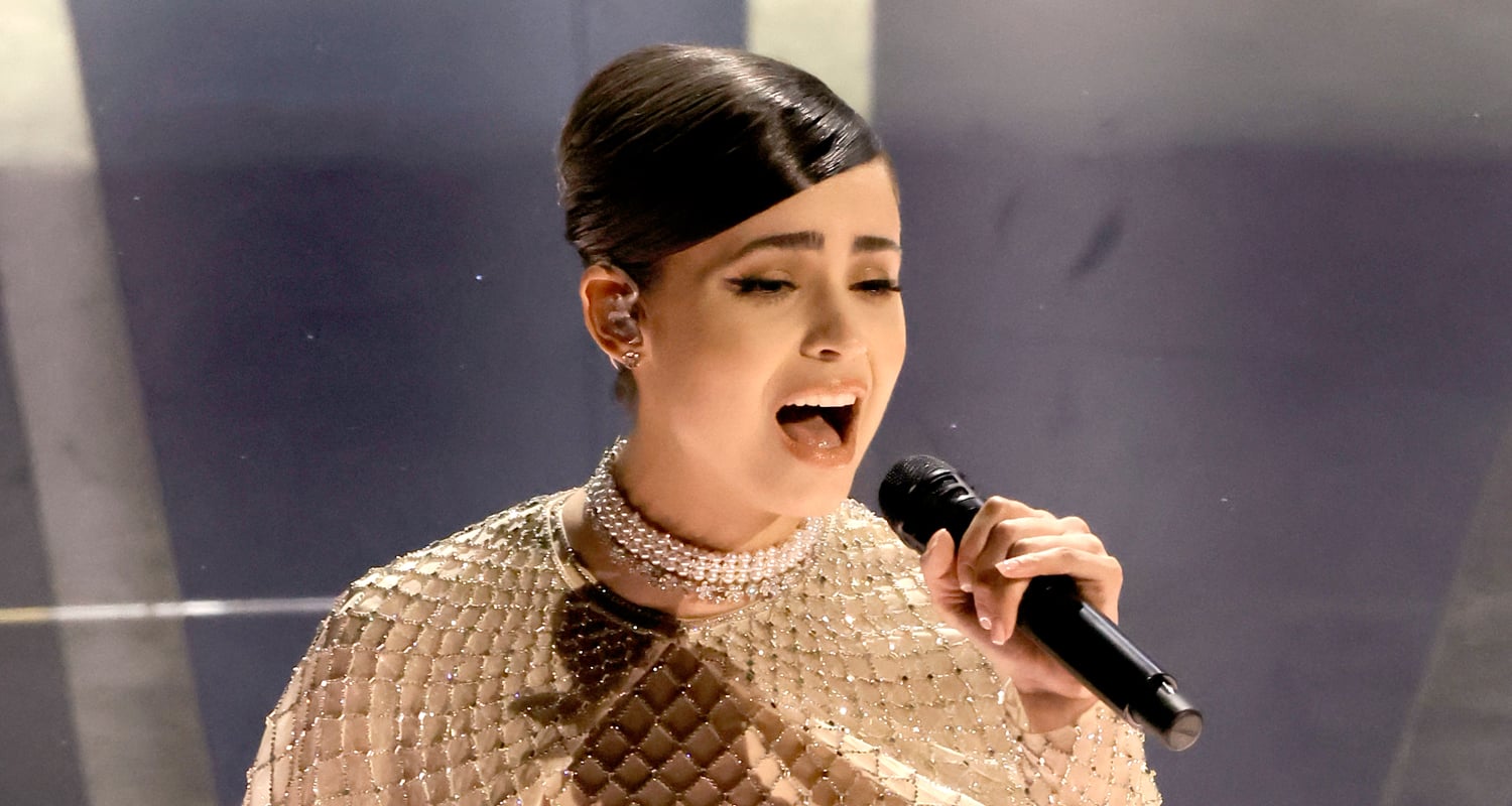 Sofia Carson Performs Nominated Song ‘Applause’ During Oscars 2023 with Diane Warren