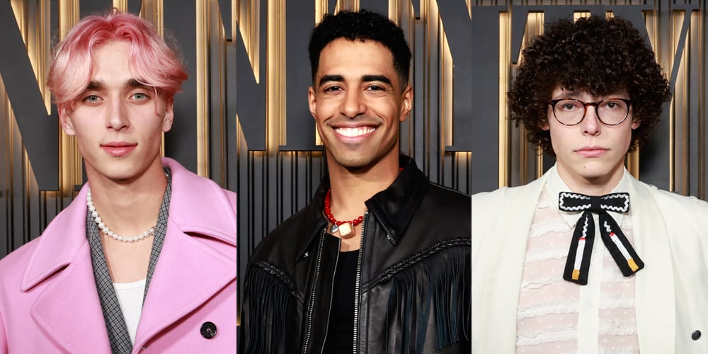 Josh Richards, Boman Martinez-Reid & Reece Feldman Step Out for Vanity Fair & TikTok Young Hollywood Party