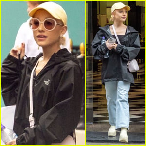 Ariana Grande Enjoys Time Off From 'Wicked' Filming to Do Some Shopping
