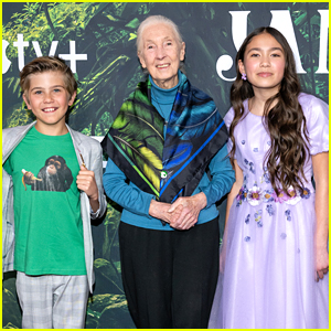 Dr Jane Goodall Joins Ava Louise Murchison & Mason Blomberg at 'Jane' Premiere