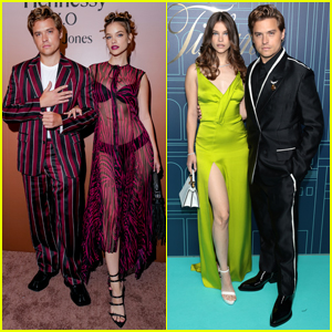 Dylan Sprouse & Barbara Palvin Dress Up & Head Out in NYC
