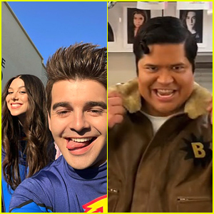 Kira Kosarin & Jack Griffo Mark Last Day of Filming 'The Thundermans' Movie, Harvey Guillen To Reprise Cousin Blobbin