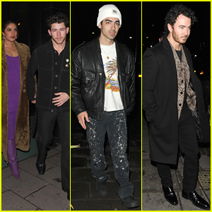 Priyanka Chopra Joins Jonas Brothers For Dinner in London