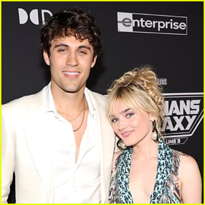 The Winchesters' Meg Donnelly & Drake Rodger Step Out for 'Guardians of the Galaxy Vol 3' Premiere