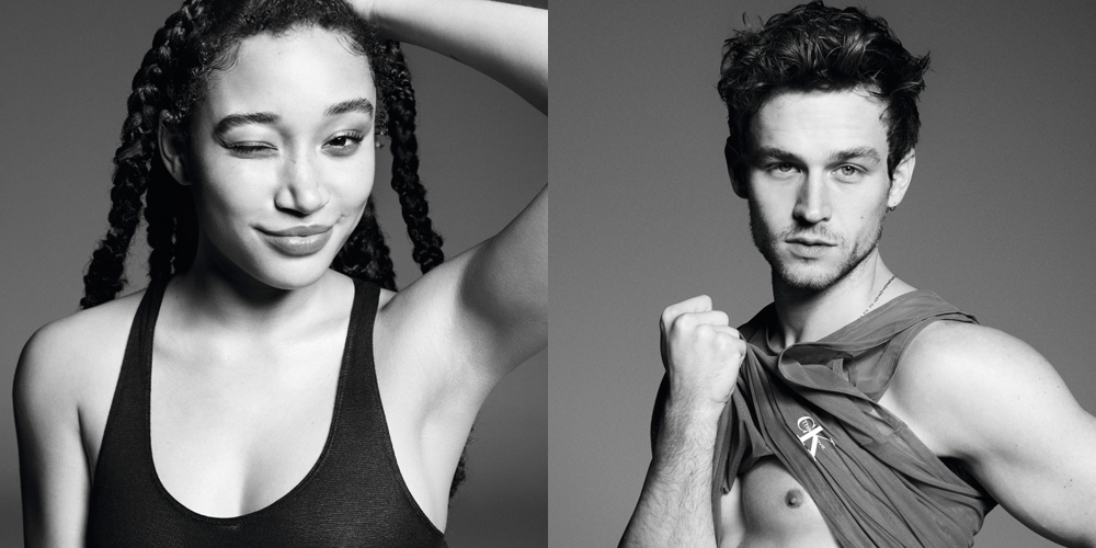 Amandla Stenberg and Brandon Flynn get sensual for Pride with Calvin Klein  - INDIE Magazine