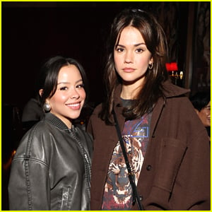 Cierra Ramirez & Maia Mitchell Check Out the Grand Opening of Drake's Hollywood