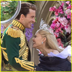 Jonathan Bailey Rocks Blonde Highlights for 'Wicked' Filming with Ariana Grande