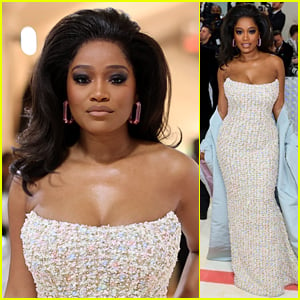 Keke Palmer Wows In Strapless Gown at Met Gala 2023