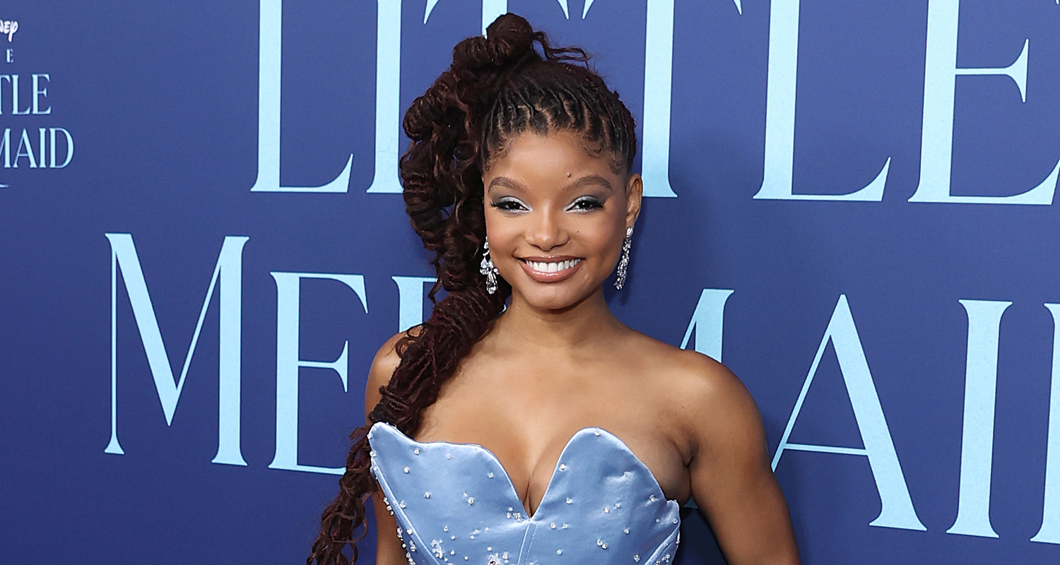 halle bailey blue dress Ariel village Town Halle Bailey dress – MJcostume