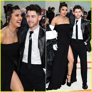 Nick Jonas & Priyanka Chopra Share Funny Moment at Met Gala 2023