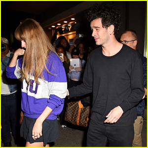 Taylor Swift & Rumored Boyfriend Matty Healy Step Out Together in New York City (Photos)